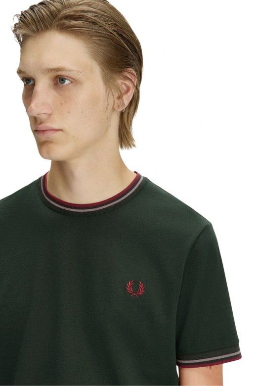 Fred Perry Twin Tipped T-Shirt Homem