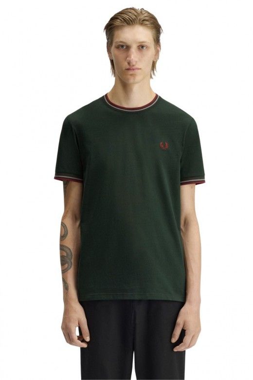 Fred Perry Twin Tipped T-Shirt Homem