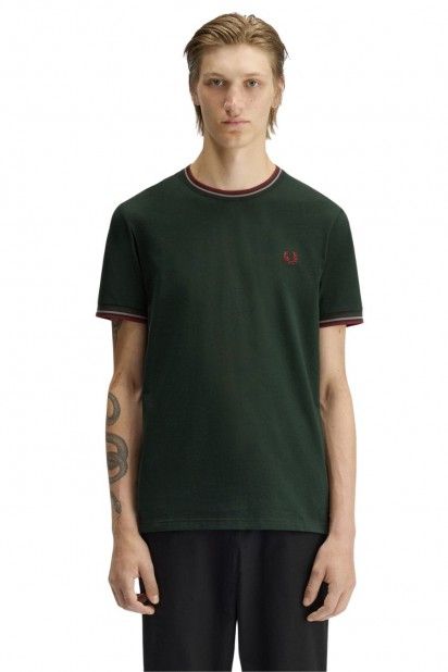 Fred Perry Twin Tipped T-Shirt Homem