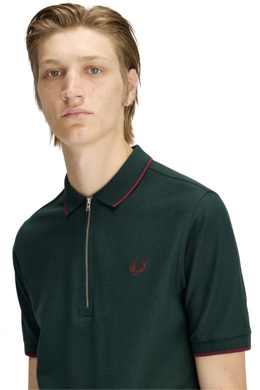 Polo FRED PERRY Zip M2383 Polo FRED PERRY Zip M2383