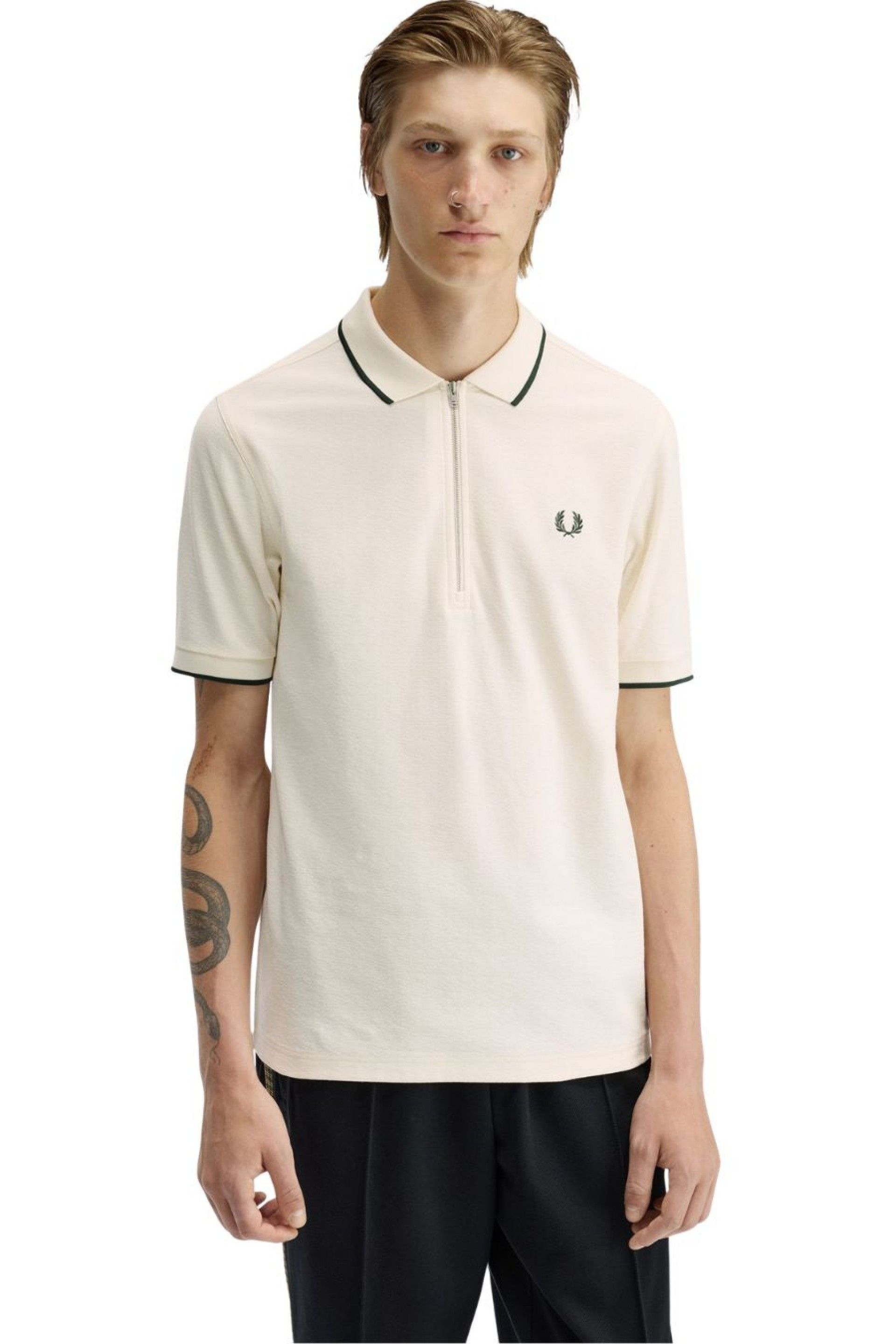 Polo FRED PERRY Zip M2383