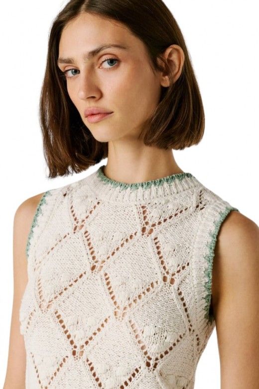 Top Malha Pepe Jeans Kaira Top Malha Pepe Jeans Kaira