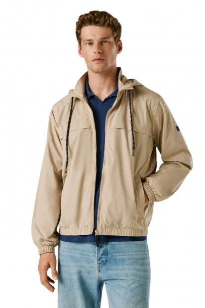 Casaco corta-vento capuz Sebulon Pepe Jeans