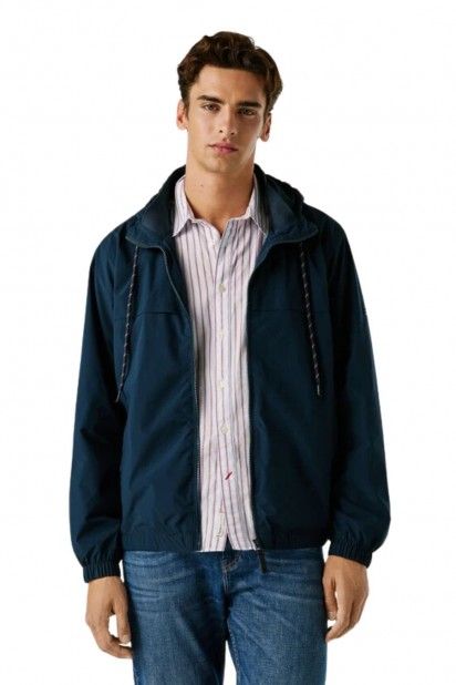 Casaco corta-vento capuz Sebulon Pepe Jeans