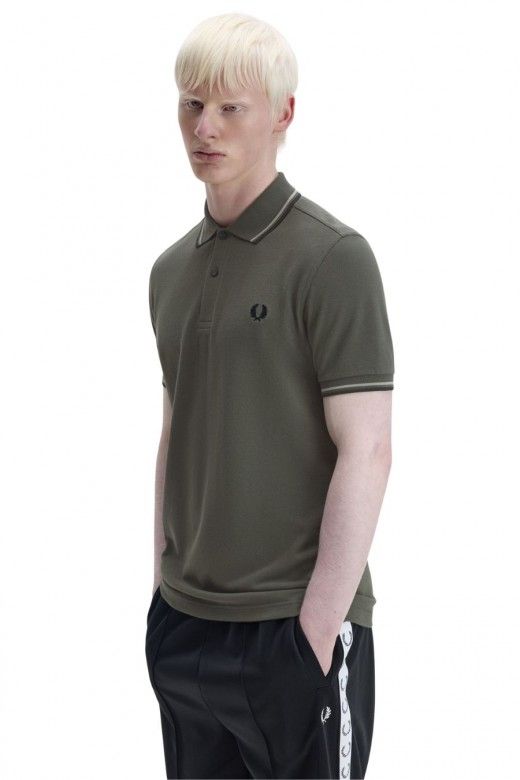 Polo FRED PERRY M3600 Riscas Gola Polo FRED PERRY M3600 Riscas Gola