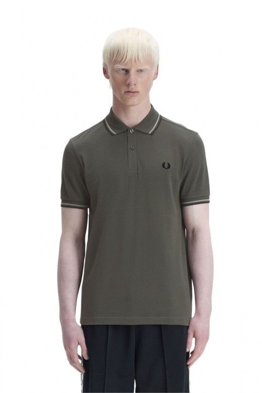 Polo FRED PERRY M3600 Riscas Gola Polo FRED PERRY M3600 Riscas Gola