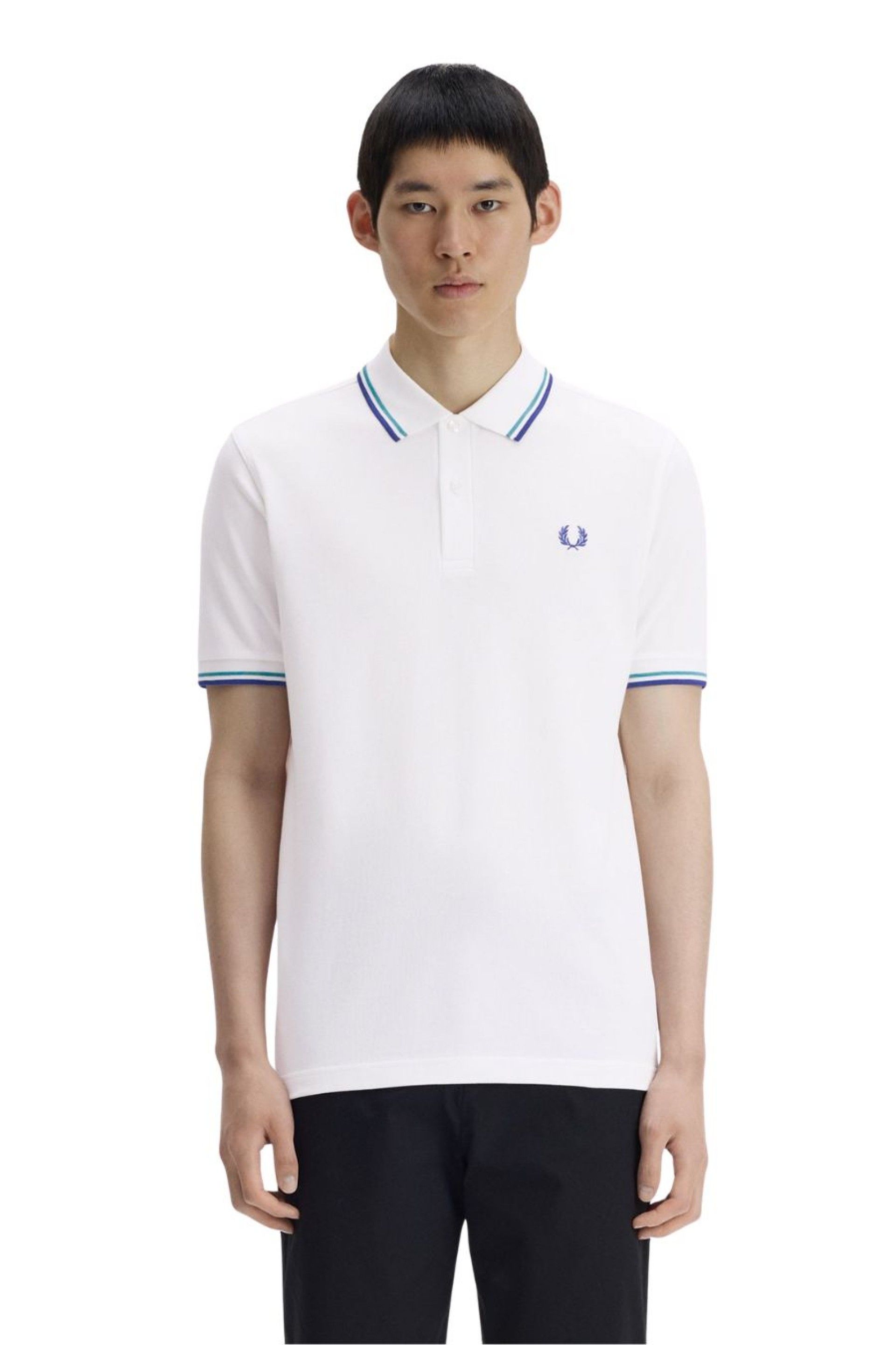 Polo FRED PERRY M3600 Riscas Gola