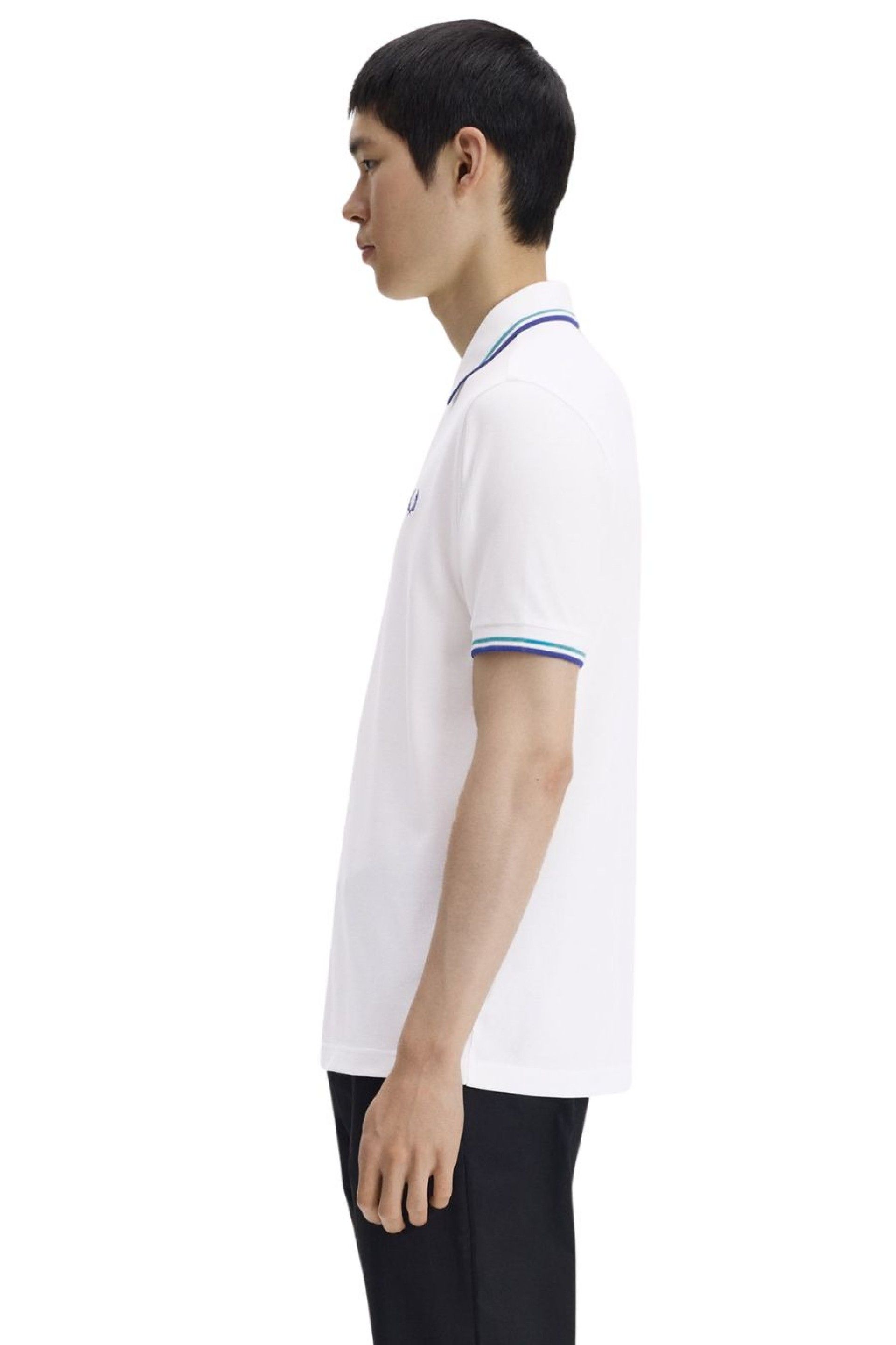 Polo FRED PERRY M3600 Riscas Gola
