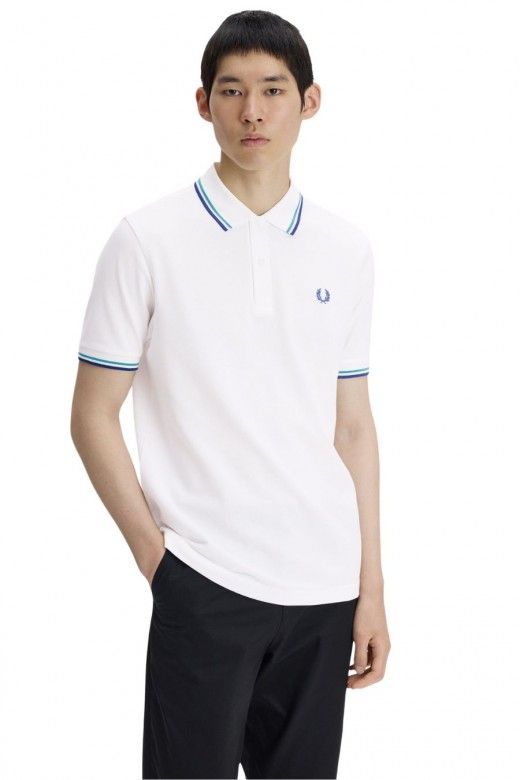 Polo FRED PERRY M3600 Riscas Gola Polo FRED PERRY M3600 Riscas Gola