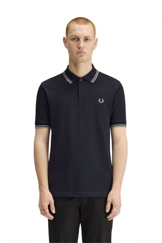 Polo FRED PERRY M3600 Riscas Gola Polo FRED PERRY M3600 Riscas Gola