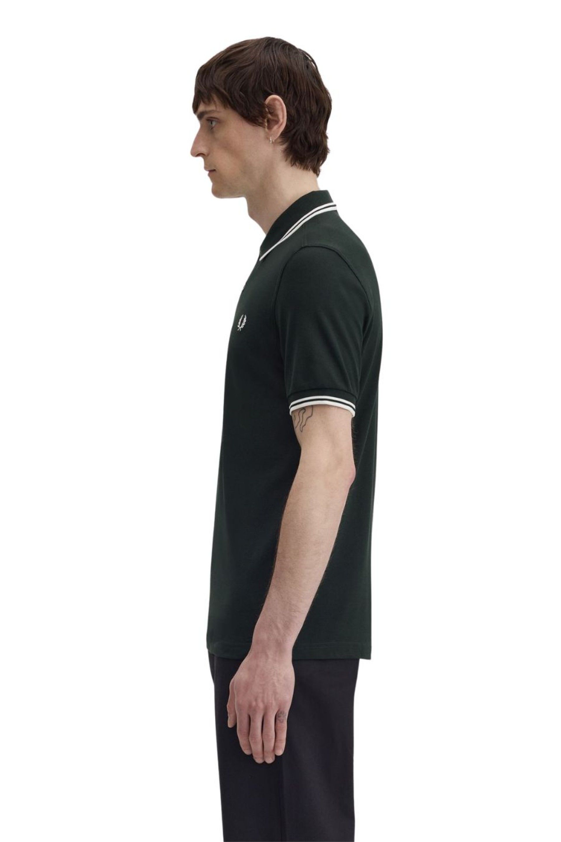 Polo FRED PERRY M3600 Riscas Gola