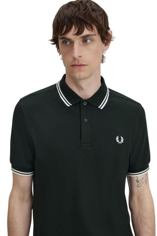 Polo FRED PERRY M3600  Riscas Gola
