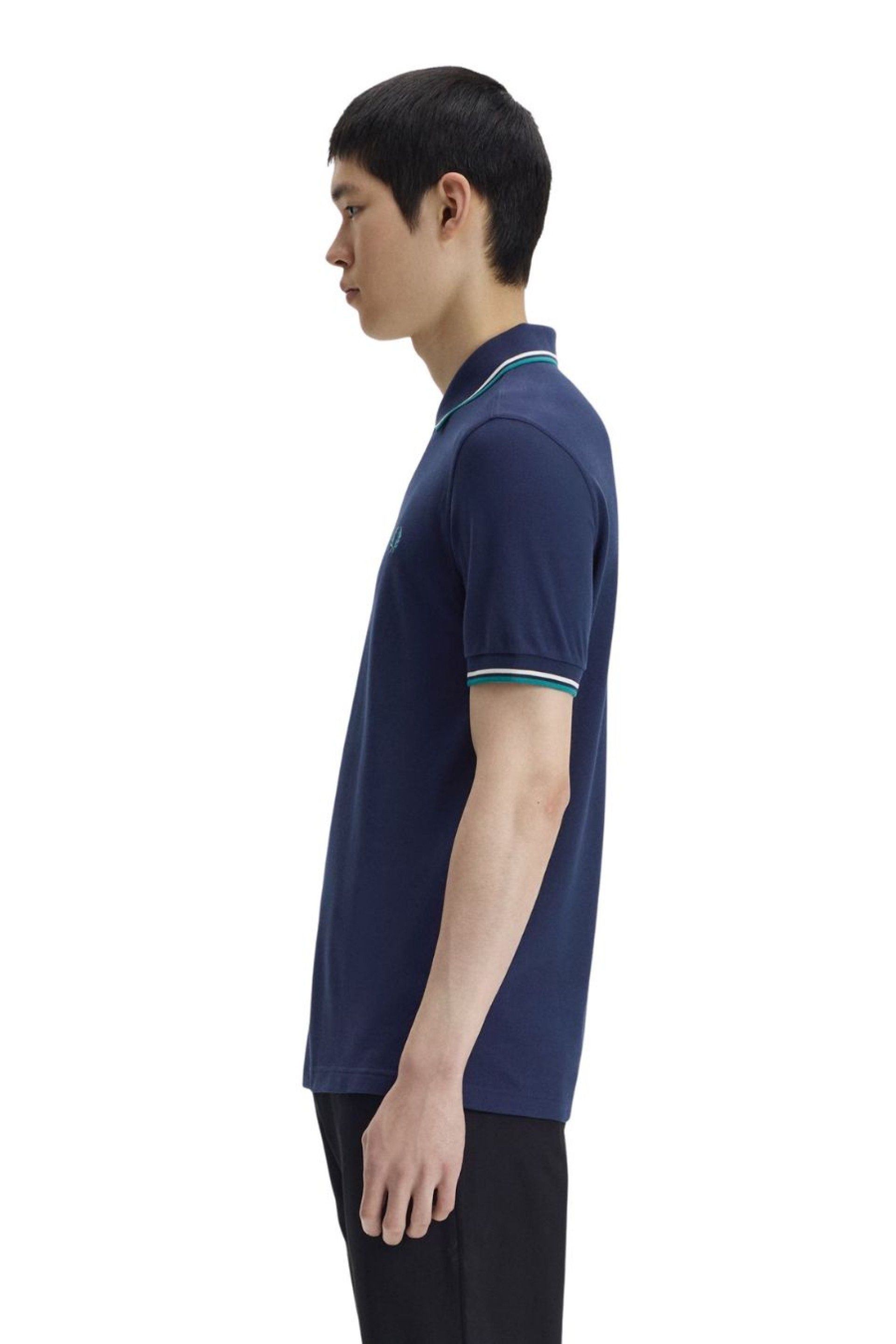 Polo FRED PERRY M3600 Riscas Gola