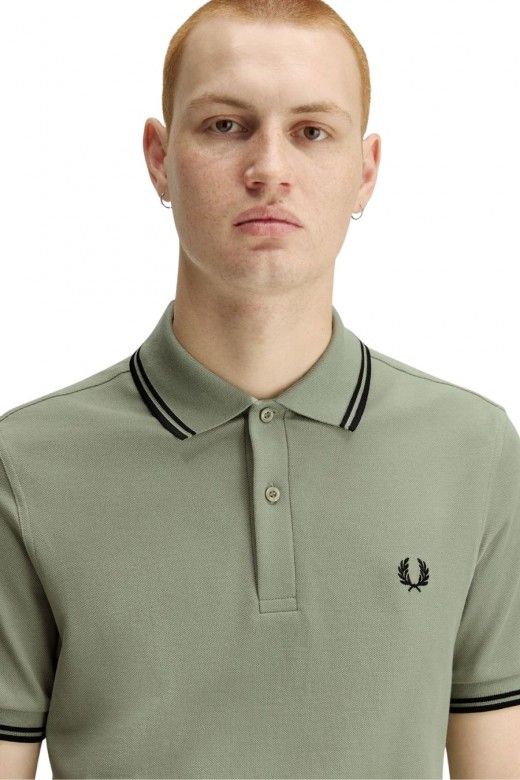 Polo FRED PERRY M3600  Riscas Gola