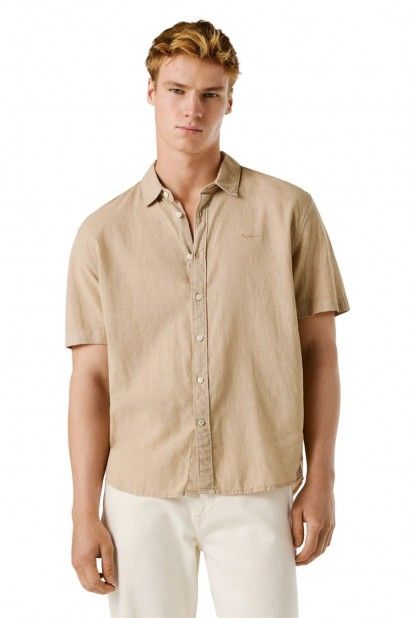Camisa Pepe Jeans Percy manga curta Linen