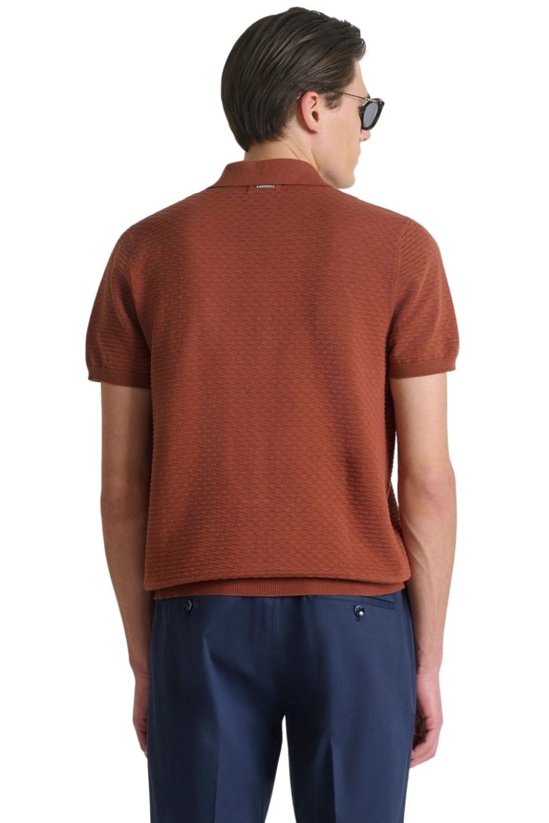 Antony Morato Polo em Malha Homem