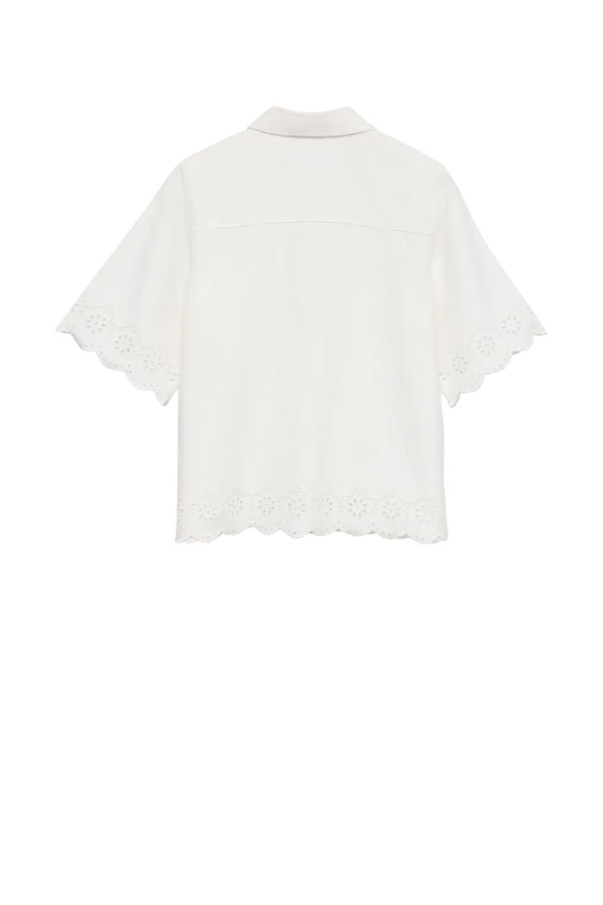 Camisa Mulher Alysa Bordado Denim Vero Moda