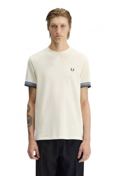 Fred Perry T-Shirt Piqu� Homem