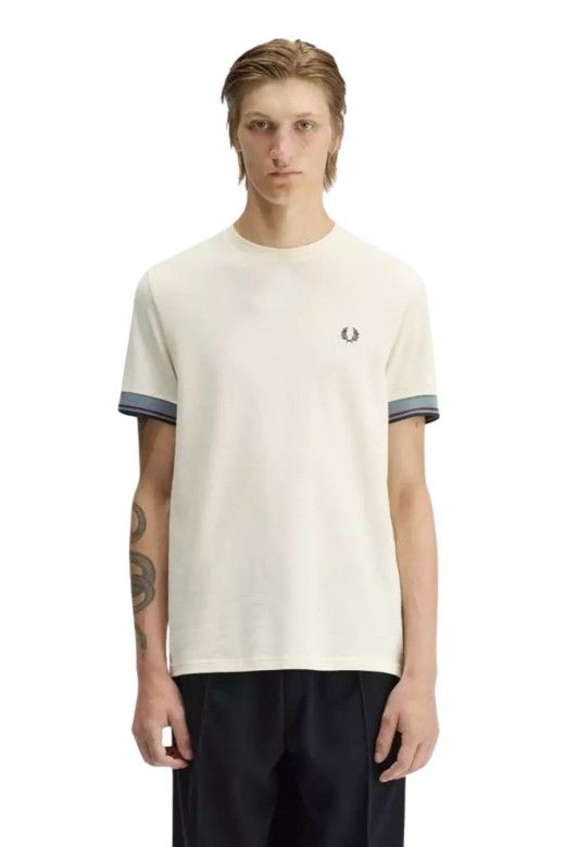 Fred Perry T-Shirt Piqu� Homem