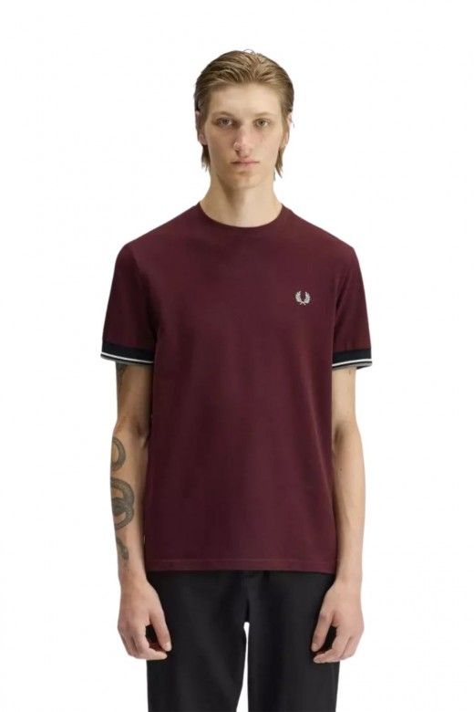 Fred Perry T-Shirt Piqué Homem Fred Perry T-Shirt Piqué Homem
