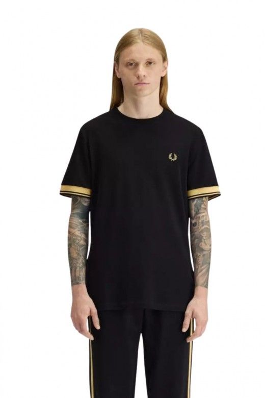 Fred Perry T-Shirt Piqué Homem Fred Perry T-Shirt Piqué Homem