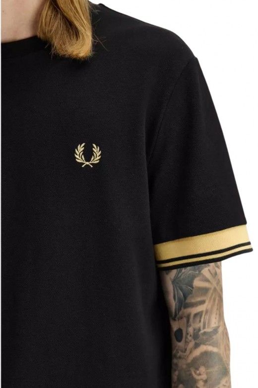 Fred Perry T-Shirt Piqué Homem Fred Perry T-Shirt Piqué Homem