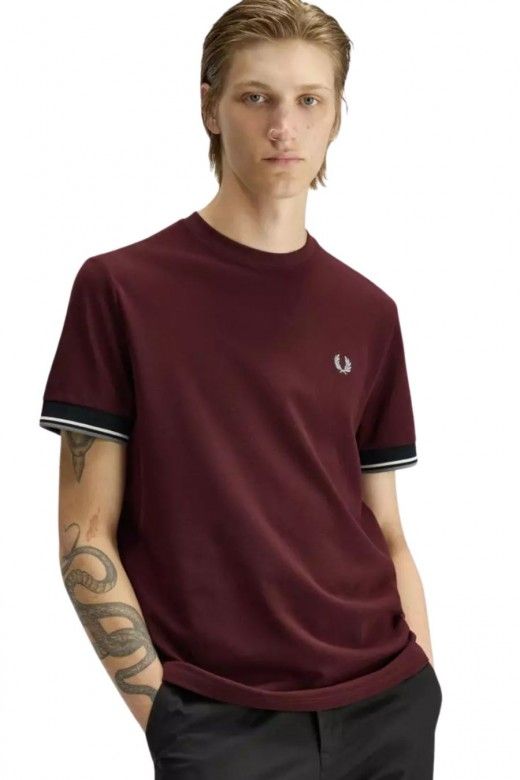 Fred Perry T-Shirt Piqué Homem Fred Perry T-Shirt Piqué Homem