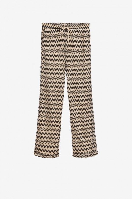 Cal�a Malha JRS Viola HW Wide Vero Moda