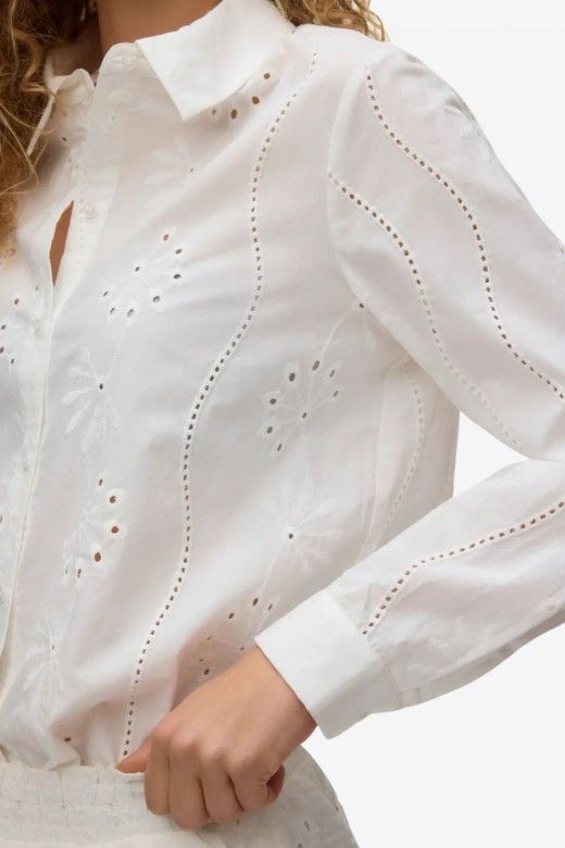 Blusa Karina Bordado Vero Moda