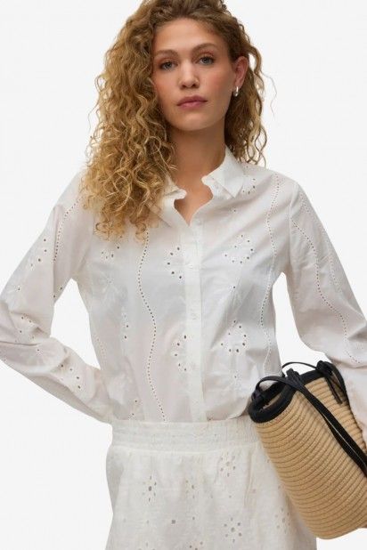 Blusa Karina Bordado Vero Moda Blusa Karina Bordado Vero Moda
