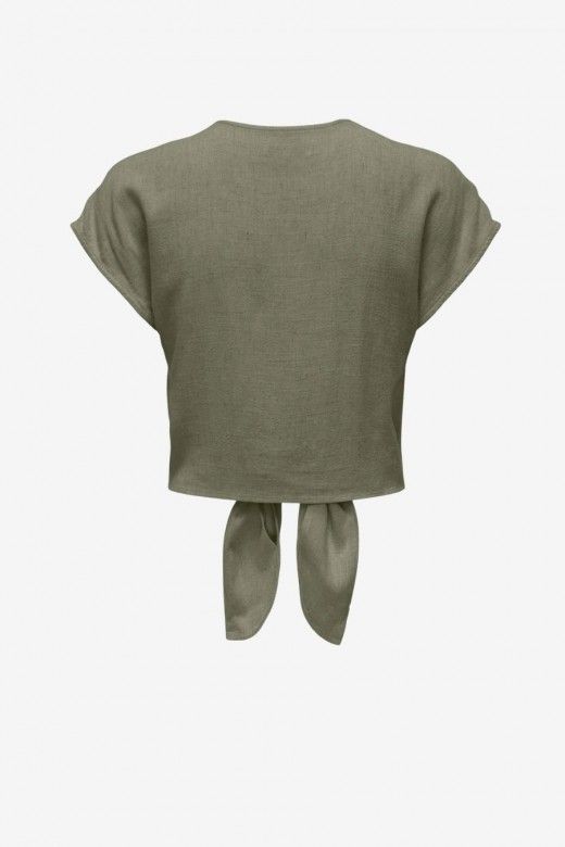Top Blusa Siesta SS Knot Lin Only Top Blusa Siesta SS Knot Lin Only