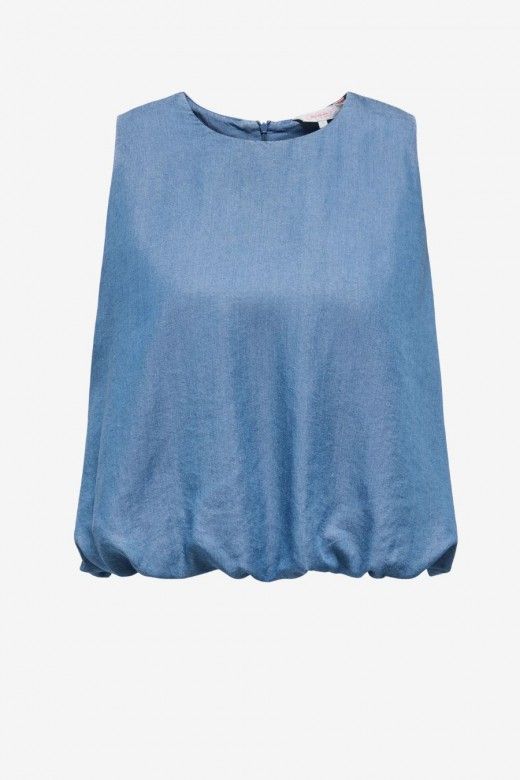 Top Denim Charis Balloon Only Top Denim Charis Balloon Only
