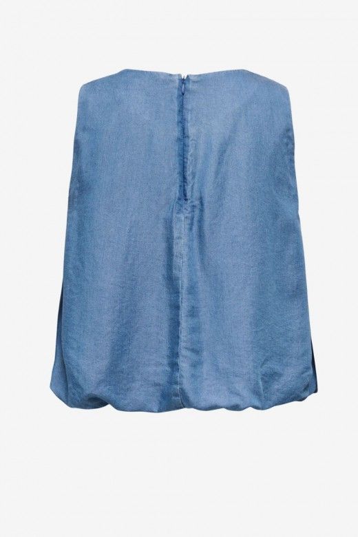 Top Denim Charis Balloon Only Top Denim Charis Balloon Only