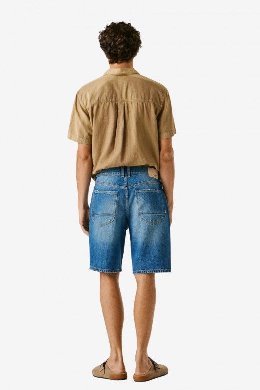 Calção Jeans Homem Tapered Pepe Jeans Calção Jeans Homem Tapered Pepe Jeans