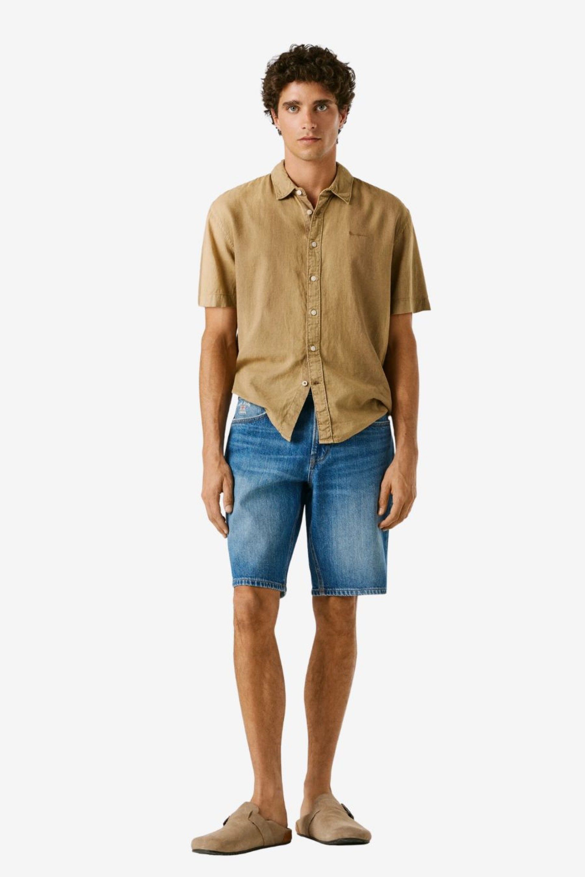 Calção Jeans Homem Tapered Pepe Jeans