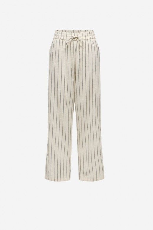 Calça Mulher Riscas Tizana Only Calça Mulher Riscas Tizana Only