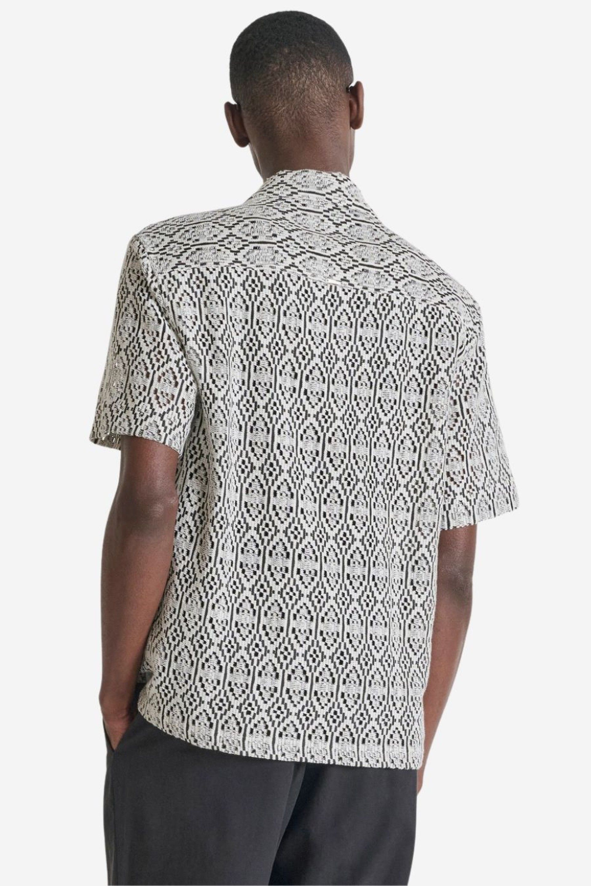 Camisa Antony Morato V manga curta Print