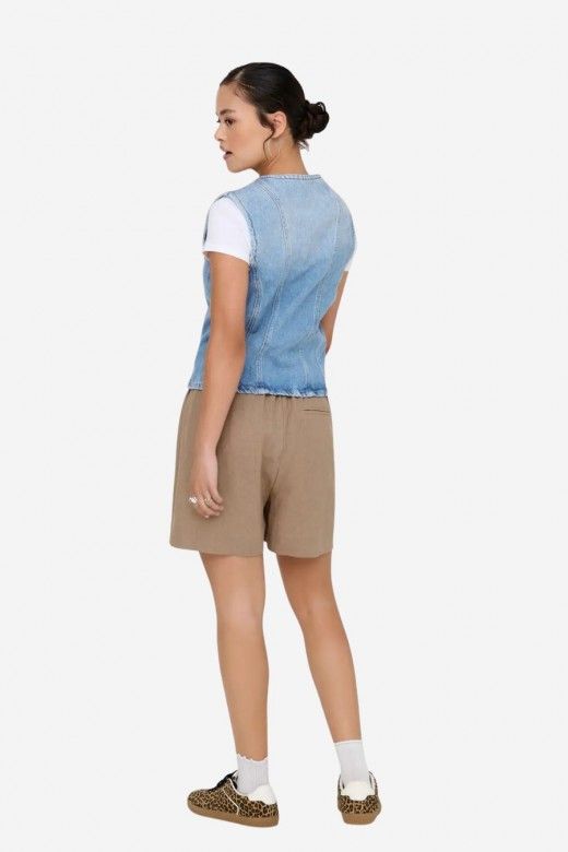 Colete Jeans Only Aya Fitted Colete Jeans Only Aya Fitted