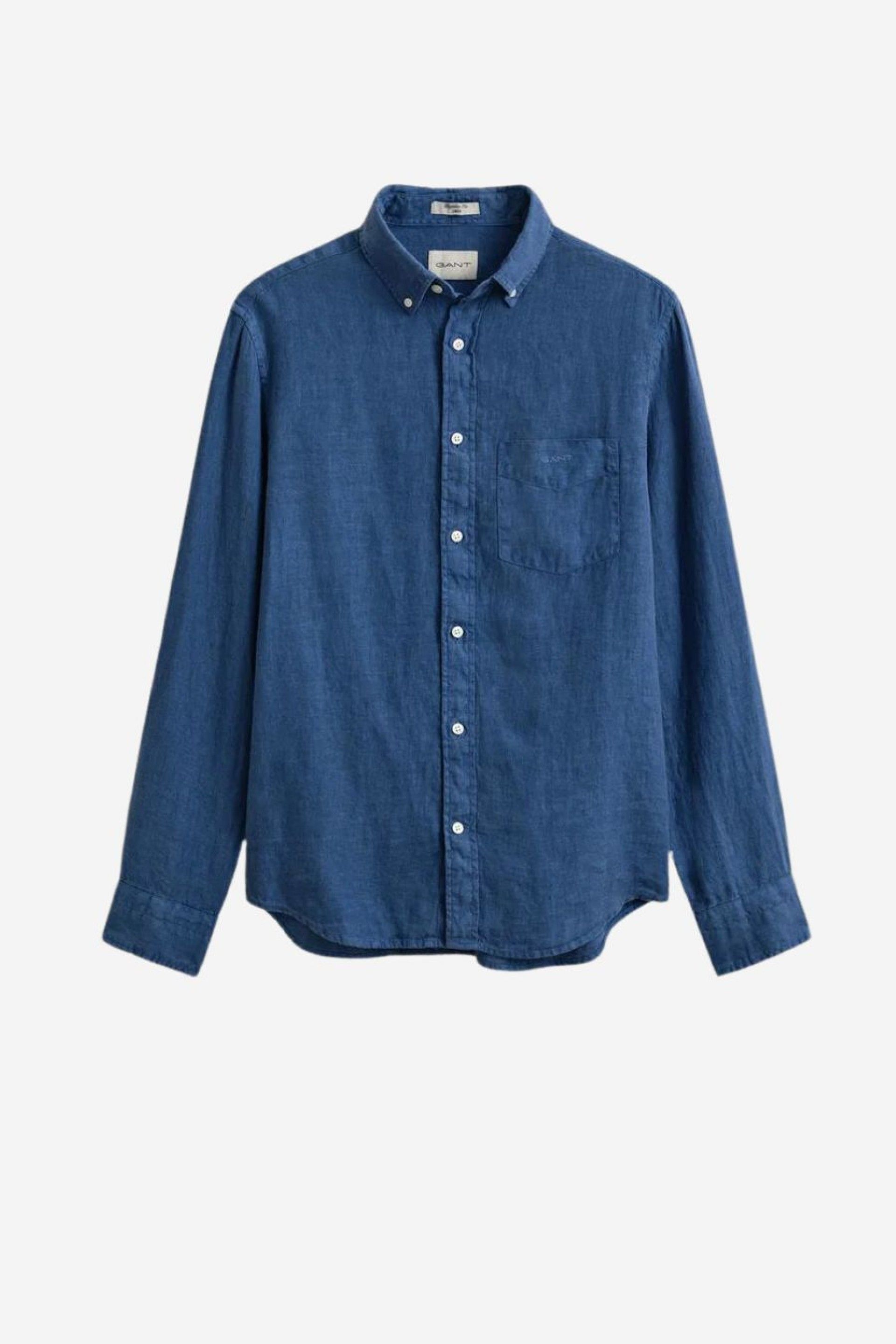 Camisa Gant Linen Reg