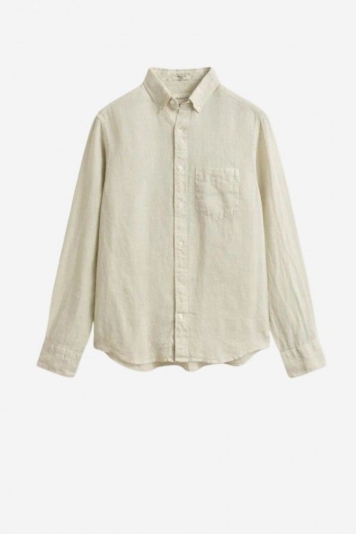 Camisa Gant Linen Reg Camisa Gant Linen Reg