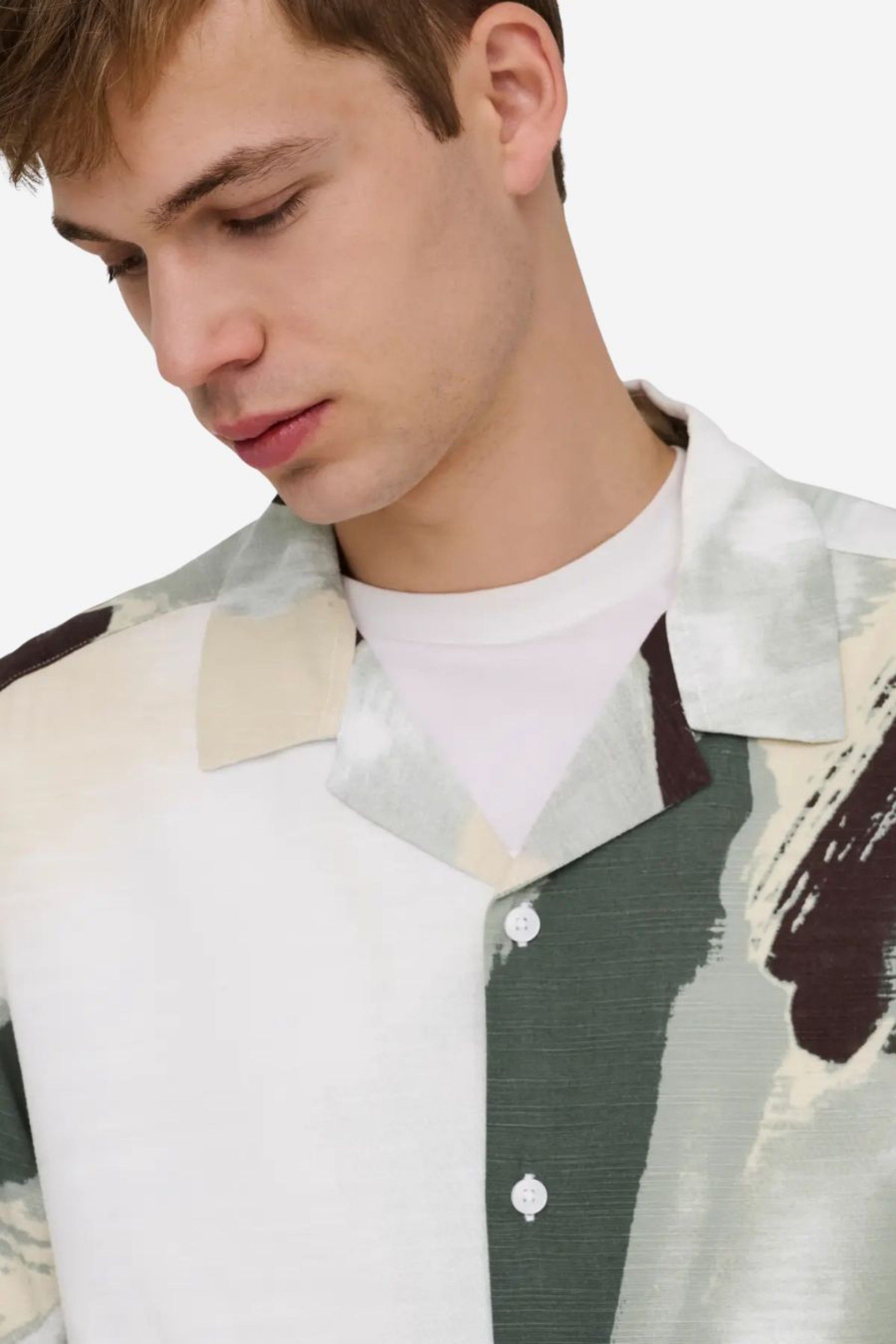 Camisa Only & Sons manga curta Harvi Print