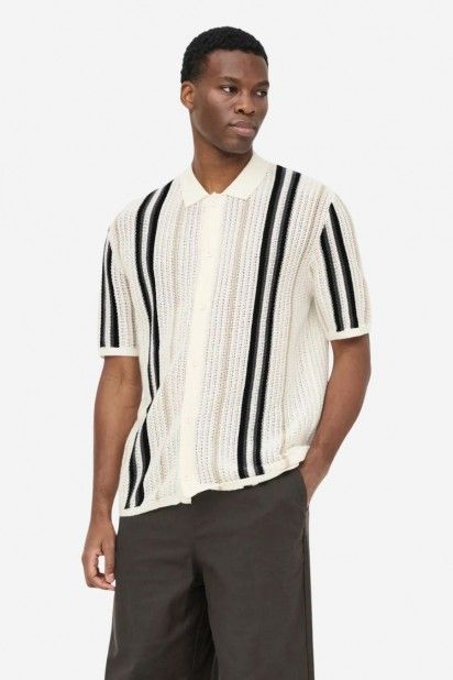 Camisa Malha Only & Sons Leon Reg manga curta