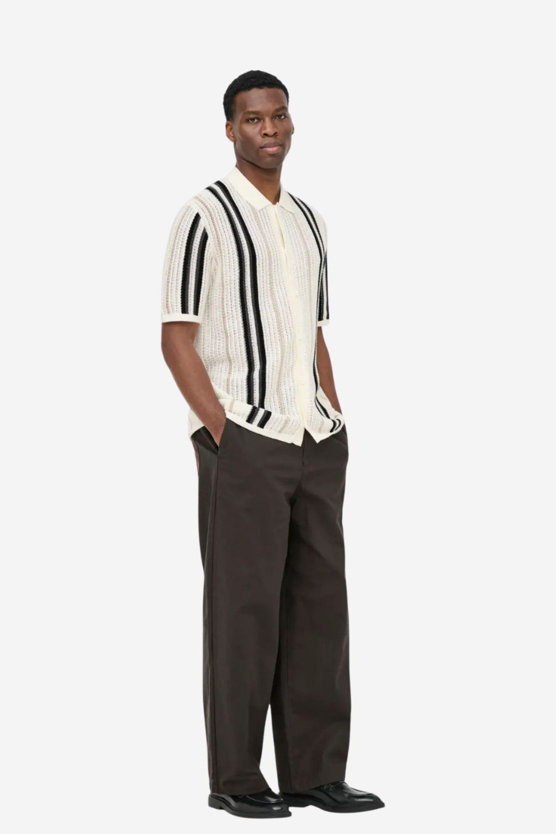 Camisa Malha Only & Sons Leon Reg manga curta