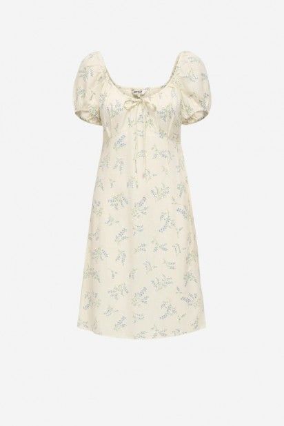 Vestido Only Lyrida S/S Detail Print