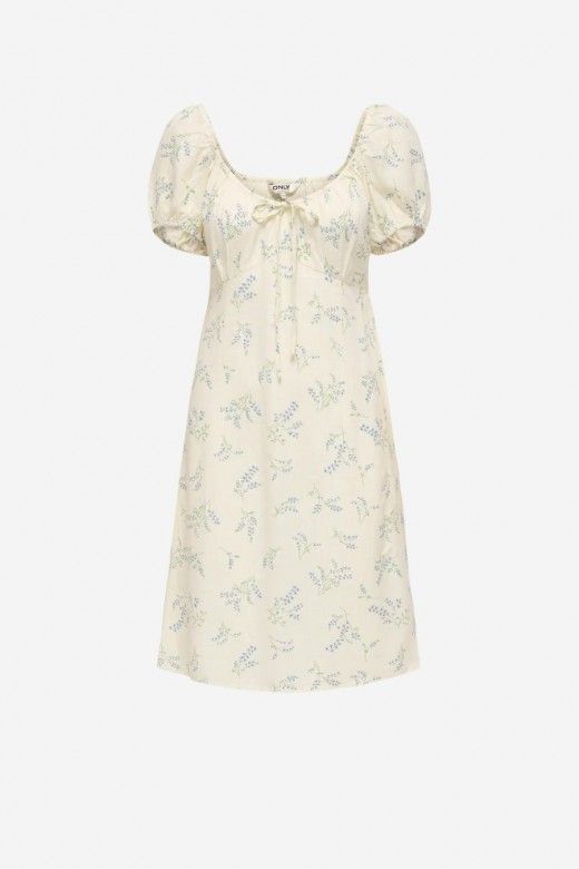Vestido Only Lyrida S/S Detail Print Vestido Only Lyrida S/S Detail Print