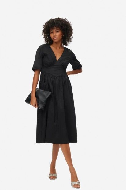 Vestido Vero Moda Friba 2/4 Calf