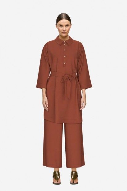 Calça Culotte Vila Prisilla Calça Culotte Vila Prisilla
