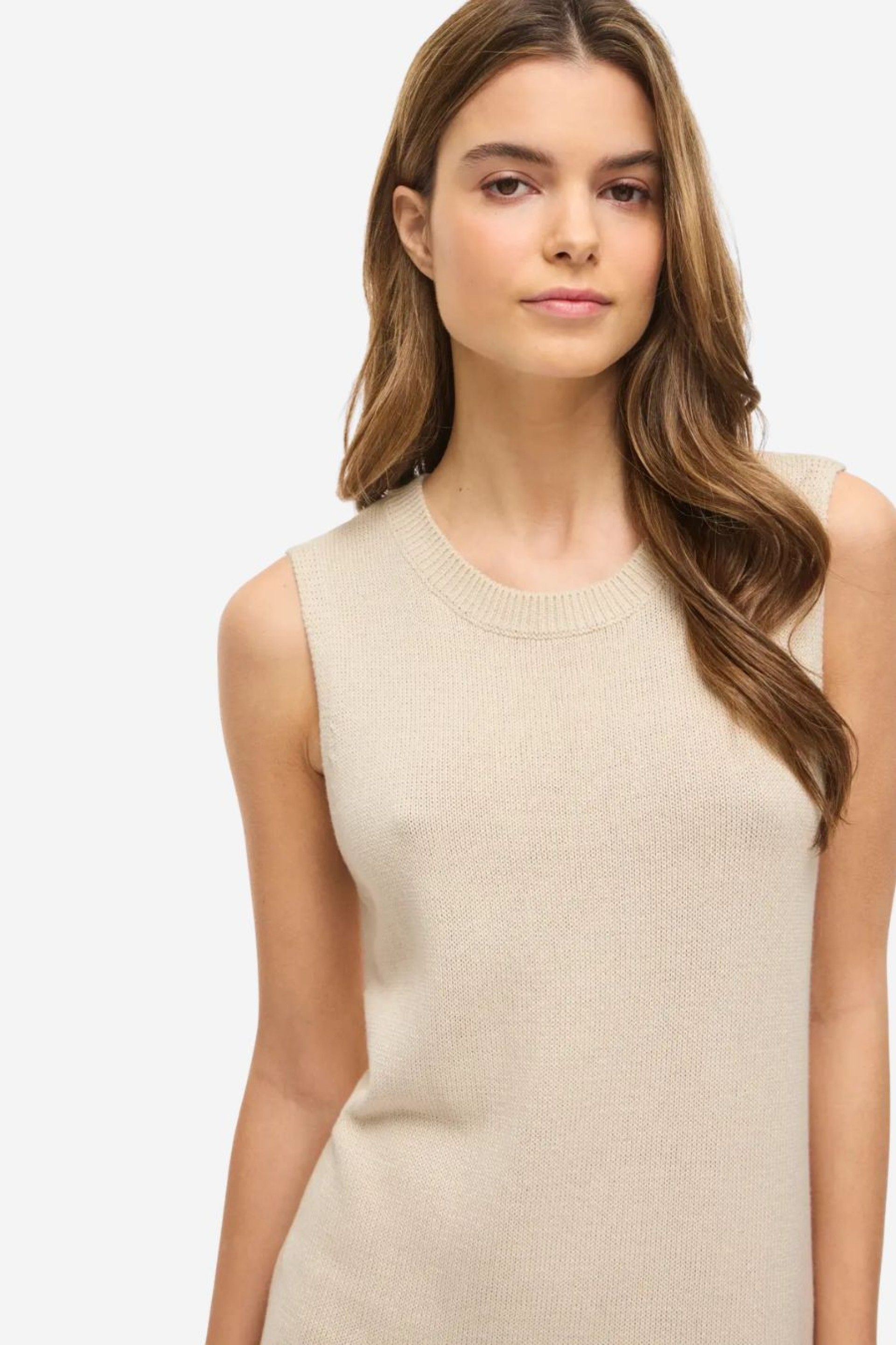 Vestido Malha Vila Zinnia Long