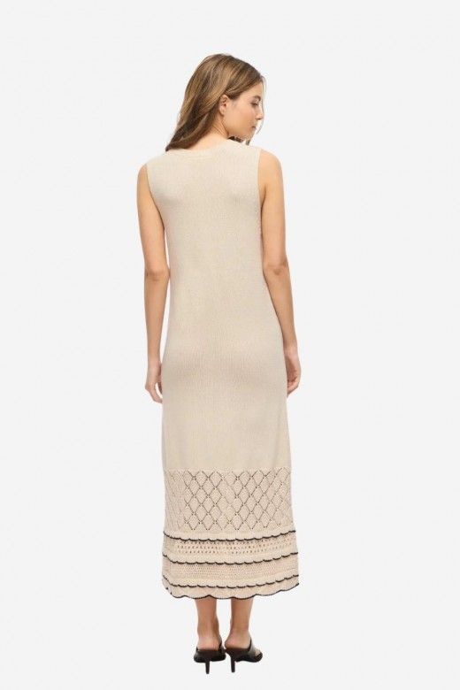 Vestido Malha Vila Zinnia Long