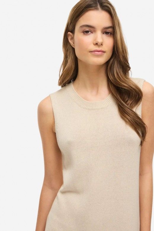 Vestido Malha Vila Zinnia Long
